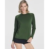 image:image4Pack Womens Long Sleeve Rash Guard Swimwear with UPF Sun Protection Plus Size Available by Real EssentialsLong Sleeve Set 3
