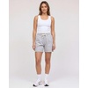 image:imageReal Essentials 3 Pack Womens Fleece Lounge Shorts Athletic Workout Gym Sweat Sleep Casual Comfy with PocketsSolid Black  Solid Burgundy  Grey Heather