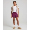 image:imageReal Essentials 3 Pack Girls Fleece Lounge Shorts Sweat Athletic Casual Soft Comfy with Pockets Cozy LoungewearSolid Black  Solid Burgundy  Grey Heather