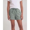 image:imageReal Essentials 3 Pack Girls Fleece Lounge Shorts Sweat Athletic Casual Soft Comfy with Pockets Cozy LoungewearSolid Black  Solid Iceberg Green  Solid Orchid Petal