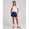 image:imageReal Essentials 3 Pack Girls Fleece Lounge Shorts Sweat Athletic Casual Soft Comfy with Pockets Cozy LoungewearSolid Black  Solid Navy Blazer  Charcoal Heather