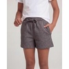 image:imageReal Essentials 3 Pack Girls Fleece Lounge Shorts Sweat Athletic Casual Soft Comfy with Pockets Cozy LoungewearSolid Black  Solid Navy Blazer  Charcoal Heather