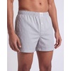 image:imageReal Essentials 3 Pack Mens Woven Cotton Poplin Lounge Shorts Sleep Casual Comfy Loose Fit Elastic Waist PJ Bottoms PocketsSolid Black  Black Stripe  Ultimate Grey Stripe