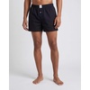 image:imageReal Essentials 3 Pack Mens Woven Cotton Poplin Lounge Shorts Sleep Casual Comfy Loose Fit Elastic Waist PJ Bottoms PocketsSolid Black  Iceberg Green Stripe  Red Ochre Stripe