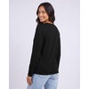 image:imageReal Essentials 4 Pack Womens Cotton ClassicFit LongSleeve Crewneck TShirt Available in Plus SizeSet 13