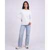 image:imageReal Essentials 4 Pack Womens Cotton ClassicFit LongSleeve Crewneck TShirt Available in Plus SizeSet 14
