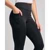 image:imageReal Essentials 4 Pack Womens Full Length Fitted Athletic Yoga Performance Leggings with Pockets Available in Plus SizeSet 1
