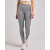 image:imageReal Essentials 4 Pack Womens Full Length Fitted Athletic Yoga Performance Leggings with Pockets Available in Plus SizeSet 3
