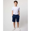 image:imageReal Essentials 5 Pack Boys Dry Fit Basketball Shorts for Youth Kids Teens  Athletic Running Soccer Sports with PocketsSet H