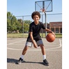 image:imageReal Essentials 5 Pack Boys Dry Fit Basketball Shorts for Youth Kids Teens  Athletic Running Soccer Sports with PocketsSet M