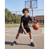 image:imageReal Essentials 5 Pack Boys Dry Fit Basketball Shorts for Youth Kids Teens  Athletic Running Soccer Sports with PocketsSet N