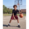 image:imageReal Essentials 5 Pack Boys Dry Fit Basketball Shorts for Youth Kids Teens  Athletic Running Soccer Sports with PocketsSet O