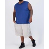 image:imageReal Essentials Mens Dry Fit Tank Tops Sleeveless Workout Shirts MoistureWicking Muscle Tank Gym Running Big amp TallBig  Tall  Set C