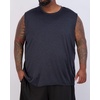 image:imageReal Essentials Mens Dry Fit Tank Tops Sleeveless Workout Shirts MoistureWicking Muscle Tank Gym Running Big amp TallBig  Tall  Set G