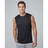 image:imageReal Essentials Mens Dry Fit Tank Tops Sleeveless Workout Shirts MoistureWicking Muscle Tank Gym Running Big amp TallRegular Size  Set F
