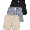 Solid Black  Vintage Indigo Plaid  Moonbeam Check