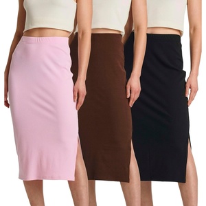 image:image3Pack Ribbed Knit Midi Skirts for Women by Real EssentialsSet 2