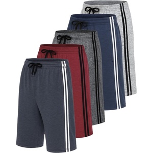 image:imageReal Essentials 5 Pack Boys Dry Fit Basketball Shorts for Youth Kids Teens  Athletic Running Soccer Sports with PocketsSet C
