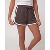 image:imageReal Essentials 3 Pack Girls Fleece Dolphin Shorts Athletic Running Soccer Basketball Sleep Lounge Casual CozySolid Black  Solid Chocolate Torte  Solid Moonbeam