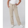 image:imageReal Essentials 3 Pack Girls Fleece Open Bottom Soft Athletic Performance Casual SweatpantsAges 716Set 10