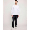 image:imageReal Essentials 3 Pack Mens Cotton Long Sleeve Crew Neck TShirt with Pocket  Soft Work Casual Jersey Tees Big amp TallSet 14