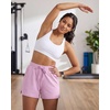 image:imageReal Essentials 3 Pack Womens Athletic Running Shorts  Hiking Gym Yoga Workout Casual Lounge with Pockets Plus AvailableSet 10