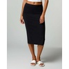 image:imageReal Essentials 3 Pack Womens Soft Midi Skirt  High Waisted Pencil Work Office Business Casual Skirts with Back Slit PlusSet 10