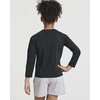 image:imageReal Essentials 4 Pack Girls Rash Guard Swim Shirts  Long Sleeve UPF Sun Protection Tops Ages 416Long Sleeve Set 1