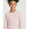 image:imageReal Essentials 4 Pack Girls Rash Guard Swim Shirts  Long Sleeve UPF Sun Protection Tops Ages 416Long Sleeve Set 2