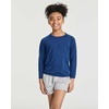 image:imageReal Essentials 4 Pack Girls Rash Guard Swim Shirts  Long Sleeve UPF Sun Protection Tops Ages 416Long Sleeve Set 4