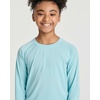 image:imageReal Essentials 4 Pack Girls Rash Guard Swim Shirts  Long Sleeve UPF Sun Protection Tops Ages 416Long Sleeve Set 5