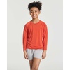 image:imageReal Essentials 4 Pack Girls Rash Guard Swim Shirts  Long Sleeve UPF Sun Protection Tops Ages 416Long Sleeve Set 6