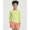 image:imageReal Essentials 4 Pack Girls Rash Guard Swim Shirts  Long Sleeve UPF Sun Protection Tops Ages 416Long Sleeve Set 7