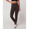 image:imageReal Essentials 4 Pack Womens Workout Athletic Leggings Yoga Pants Tummy Control High Waisted Running Gym Pilates SoftSolid Black  Solid Black  Solid Chocolate Torte  Solid Moonbeam