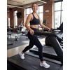 image:imageReal Essentials 4 Pack Womens Workout Athletic Leggings Yoga Pants Tummy Control High Waisted Running Gym Pilates SoftSolid Black  Solid Navy Blazer  Solid Burgundy  Solid Quiet Shade