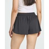 image:imageReal Essentials 4 PackWomens Flowy Dry Fit Running Short  Spandex Underneath Athletic Workout Gym Shorts Plus AvailableSet 1