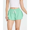 image:imageReal Essentials 4 PackWomens Flowy Dry Fit Running Short  Spandex Underneath Athletic Workout Gym Shorts Plus AvailableSet 2