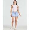 image:imageReal Essentials 4 PackWomens Flowy Dry Fit Running Short  Spandex Underneath Athletic Workout Gym Shorts Plus AvailableSet 6