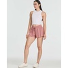 image:imageReal Essentials 4 PackWomens Flowy Dry Fit Running Short  Spandex Underneath Athletic Workout Gym Shorts Plus AvailableSet 7