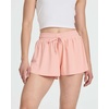 image:imageReal Essentials 4 PackWomens Flowy Dry Fit Running Short  Spandex Underneath Athletic Workout Gym Shorts Plus AvailableSet 8