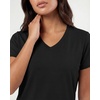 image:imageReal Essentials Ladies SS Breeze Tech VNeck ShirtSolid Black  Solid Black  Solid Black  Solid Black  Solid Black