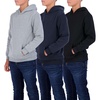 image:imageReal Essentials 3 Pack Youth Fleece Long Sleeve Soft Pullover Hoodie Sweatshirt  Boys amp GirlsSet 10