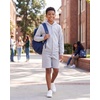image:imageReal Essentials 3 Pack Boys Fleece Lounge Shorts Sweat Sleep Pajama Athletic Casual Soft Comfy with PocketsSolid Black  Charcoal Heather  Grey Heather