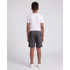 image:imageReal Essentials 3 Pack Boys Fleece Lounge Shorts Sweat Sleep Pajama Athletic Casual Soft Comfy with PocketsSolid Black  Charcoal Heather  Solid Elemental Blue