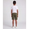 image:imageReal Essentials 3 Pack Boys Fleece Lounge Shorts Sweat Sleep Pajama Athletic Casual Soft Comfy with PocketsSolid Black  Solid Martini Olive  Solid Sleet