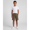 image:imageReal Essentials 3 Pack Boys Fleece Lounge Shorts Sweat Sleep Pajama Athletic Casual Soft Comfy with PocketsSolid Black  Solid Martini Olive  Solid Sleet