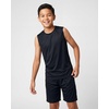 image:imageReal Essentials 5 Pack Boys DryFit Active Athletic Performance Tank TopSet 11