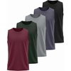 image:imageReal Essentials 5 Pack Boys DryFit Active Athletic Performance Tank TopSet 13