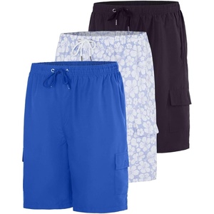 image:imageReal Essentials 3 Pack Boys Swim Trunks with Pockets  Swimsuit with Mesh Lining UPF 50Set 8