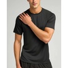 image:imageReal Essentials Mens SS Breeze Tech Crew ShirtSolid Black  Charcoal  Navy Blazer  Solid Clear Sky  Solid Desert Sage